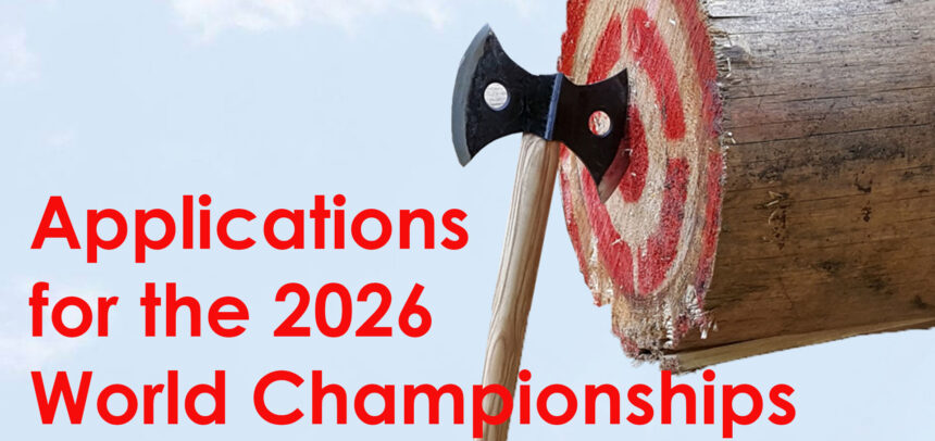 2026 World Championships – Application is open